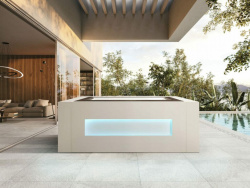 Гидромассажный СПА бассейн Spa Natural Paolo Ferralli The Solid (233х233 см)