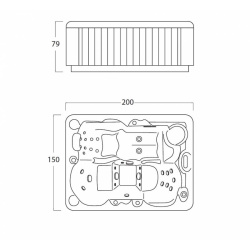 Спа бассейн Treesse Dubai